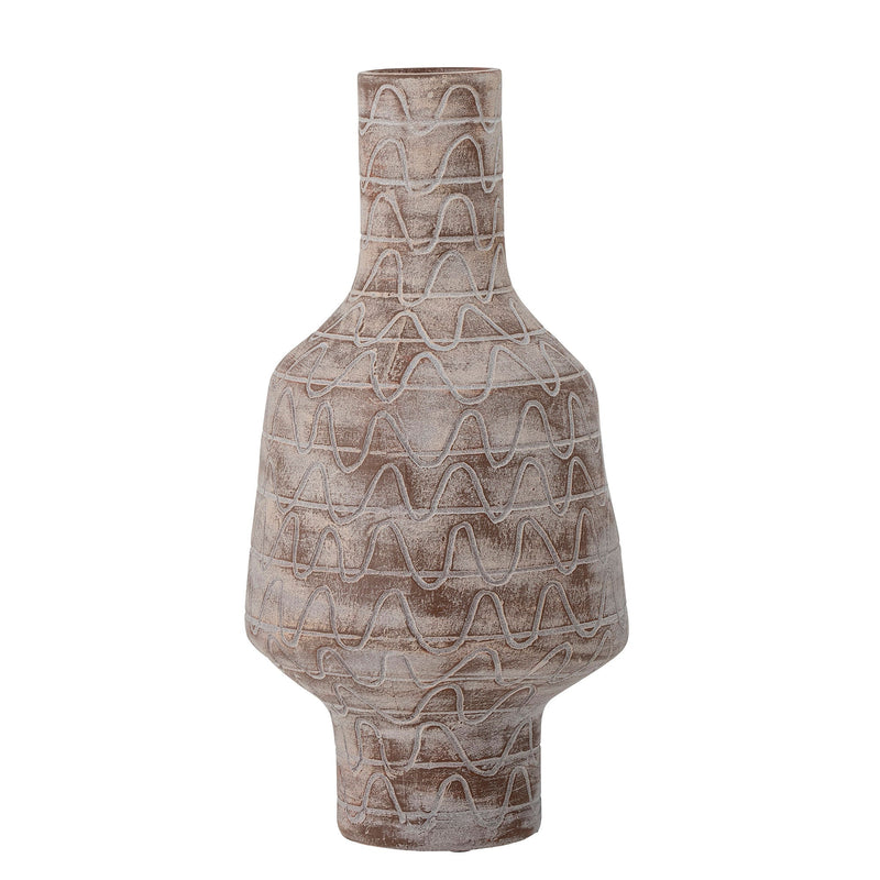 LaLe Living Bloomingville Creative Collection Saku Vase, Natur, Keramik