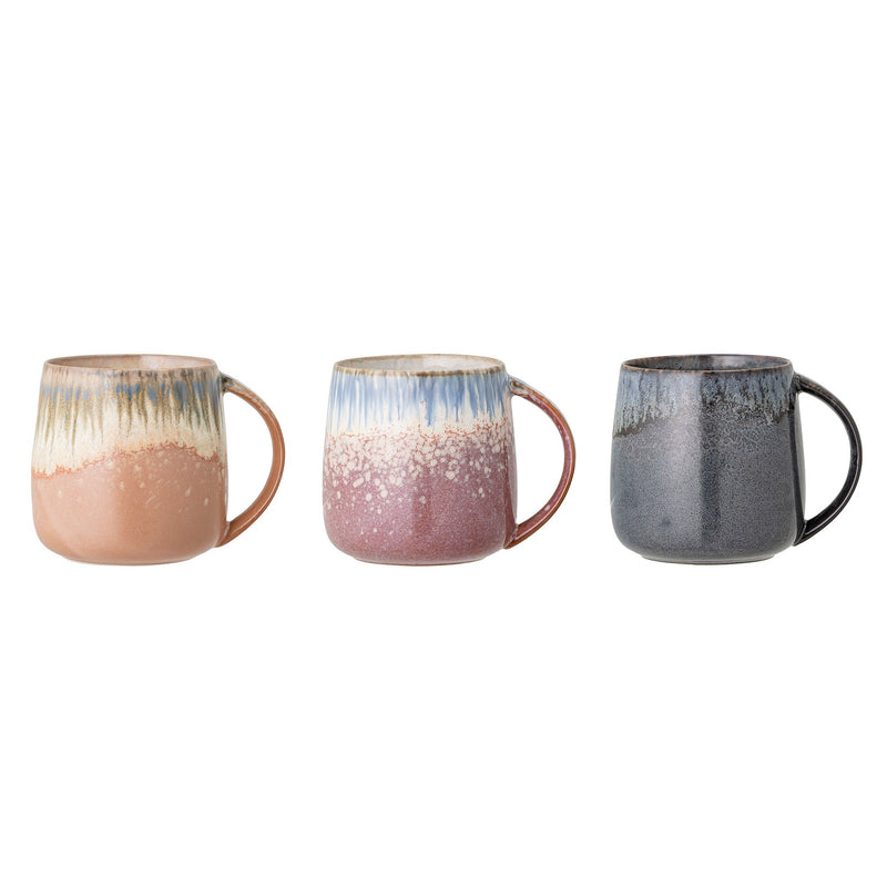 LaLe Living Bloomingville Creative Collection Cloe Becher, Steingut