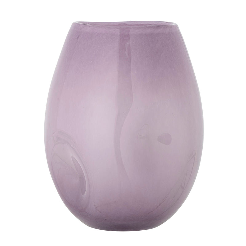 LaLe Living Bloomingville Creative Collection Lilac Vase, Violett, Glas