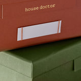 House Doctor House Doctor Aufbewahrungsschachteln, HDKeep, Grün/Orange