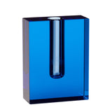 Hübsch Hübsch Block Vase Blau