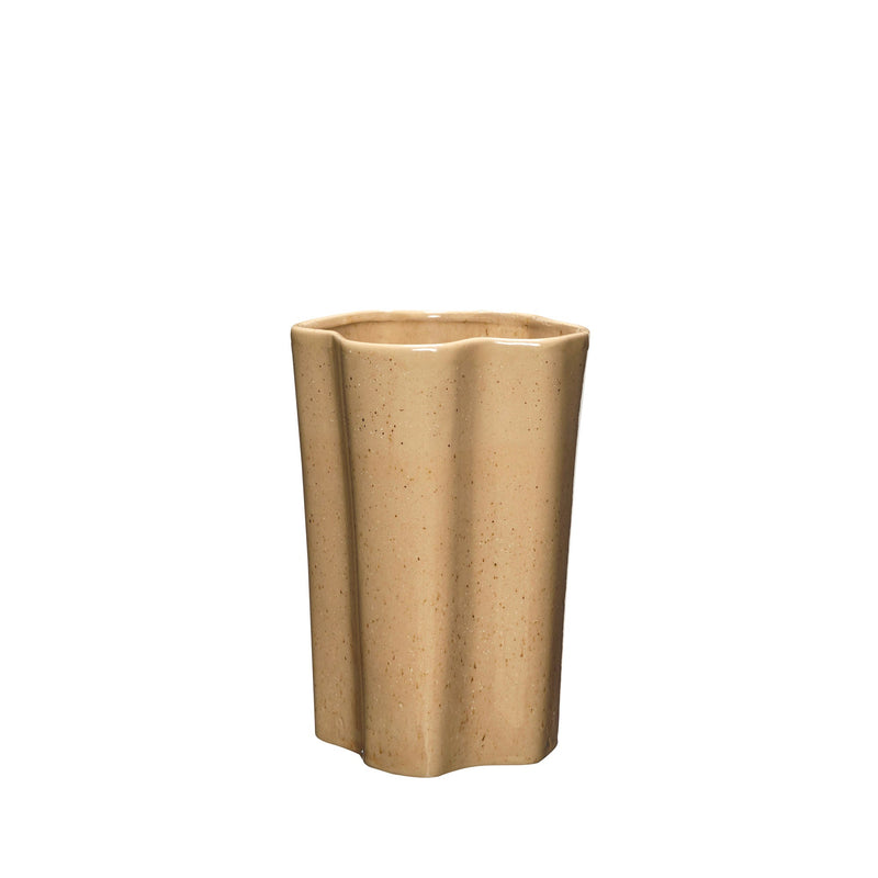 LaLe Living Hübsch Sapo Vase Braun