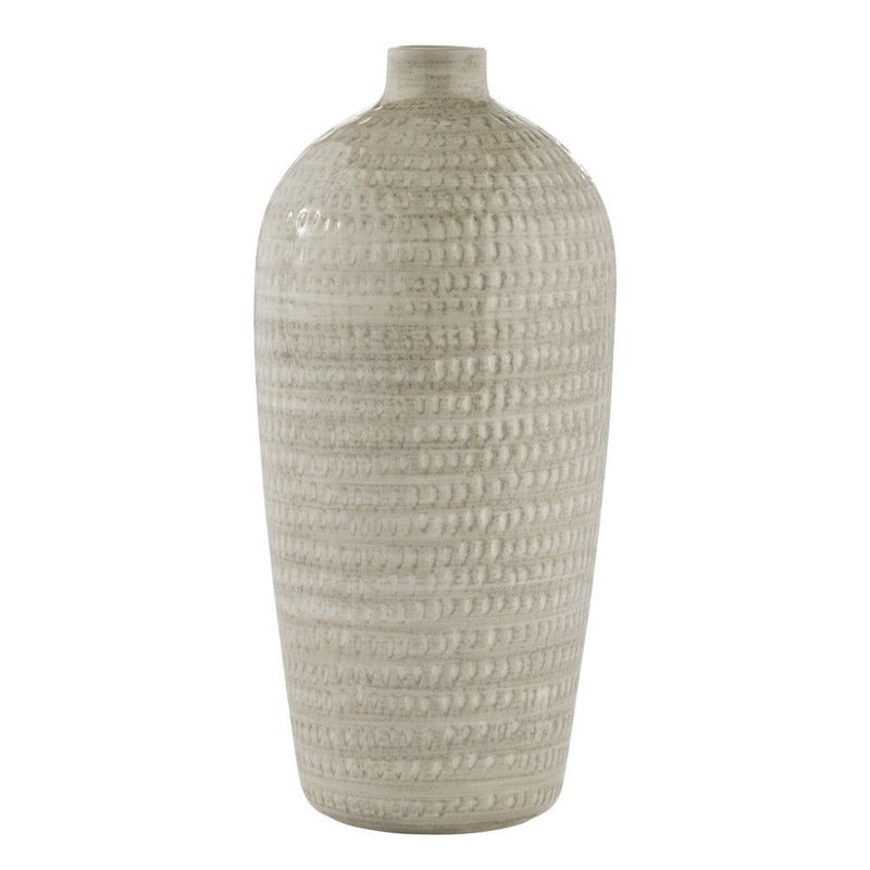 LaLe Living Lene Bjerre Bodenvase Cassandra Creme, H35cm