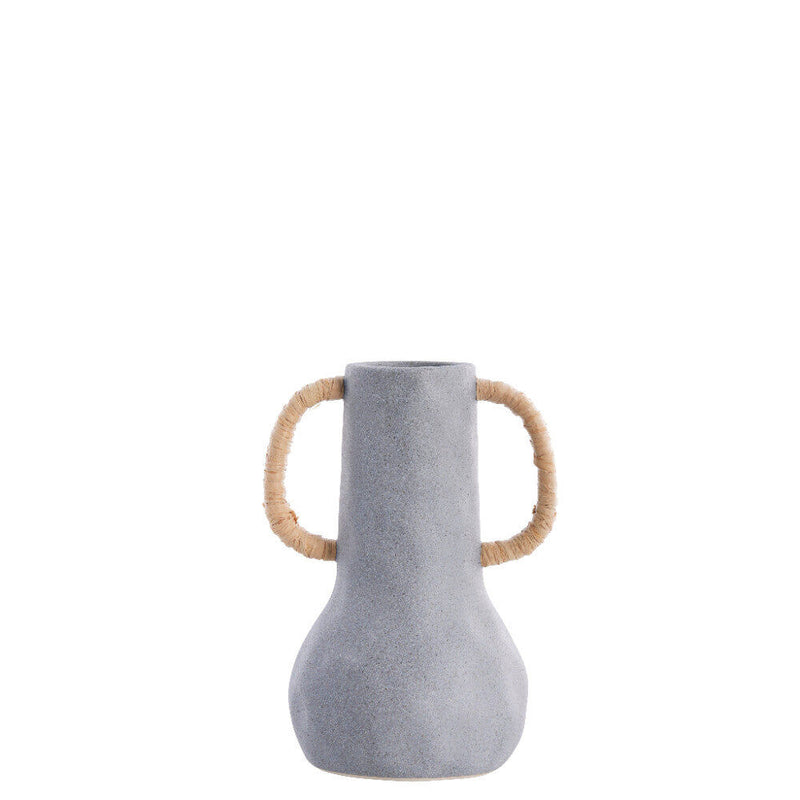 LaLe Living Lene Bjerre Vase Ayelle Hellgrau H:25,5cm