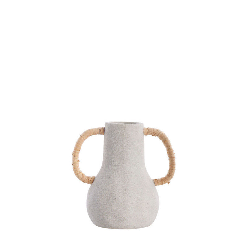 LaLe Living Lene Bjerre Vase Ayelle Offwhite H:21,5cm