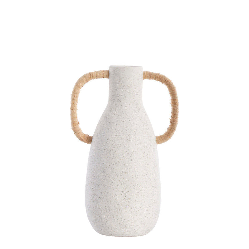 LaLe Living Lene Bjerre Vase Ayelle Offwhite H:33,5cm