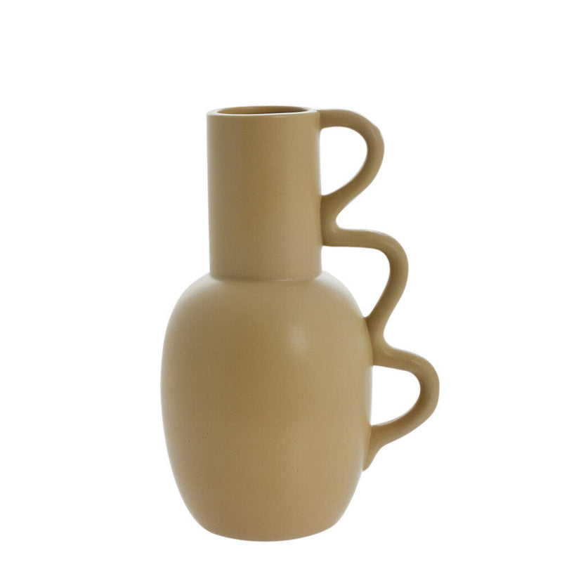 LaLe Living Lene Bjerre Vase Suselle Ockergelb H:25,5 cm