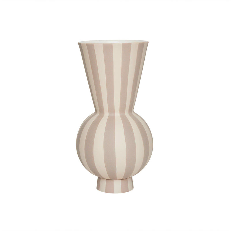 LaLe Living OYOY LIVING Toppu Vase, Clay