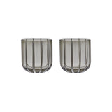 OYOY LIVING OYOY LIVING Mizu Glass - Pack of 2 - Grey