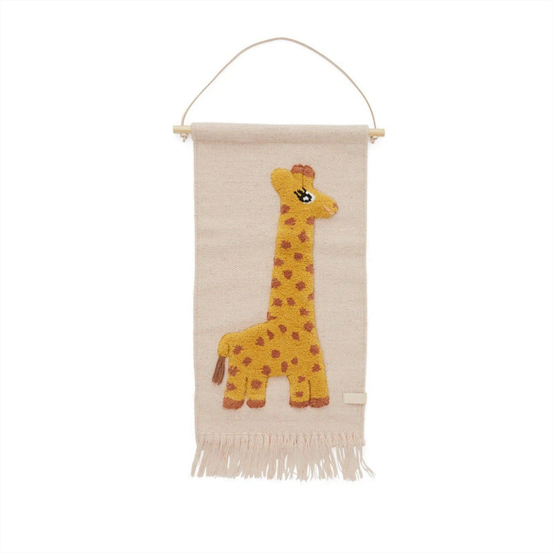 LaLe Living OYOY MINI Deko-Wandteppich Giraffe