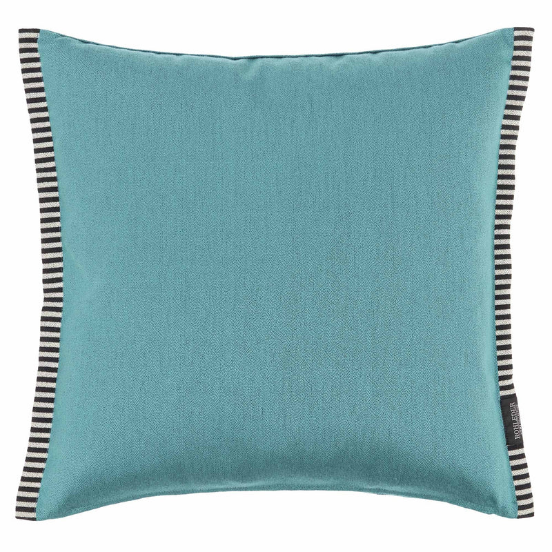 ROHLEDER HOME COLLECTION Kissenhülle ROHLEDER HOME COLLECTION Kissenhülle Soul Turquoise, 45x45cm