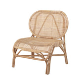 Bloomingville Lounge Sessel Bloomingville Rosen Loungesessel, Natur, Rattan