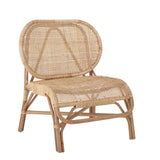 Bloomingville Lounge Sessel Bloomingville Rosen Loungesessel, Natur, Rattan