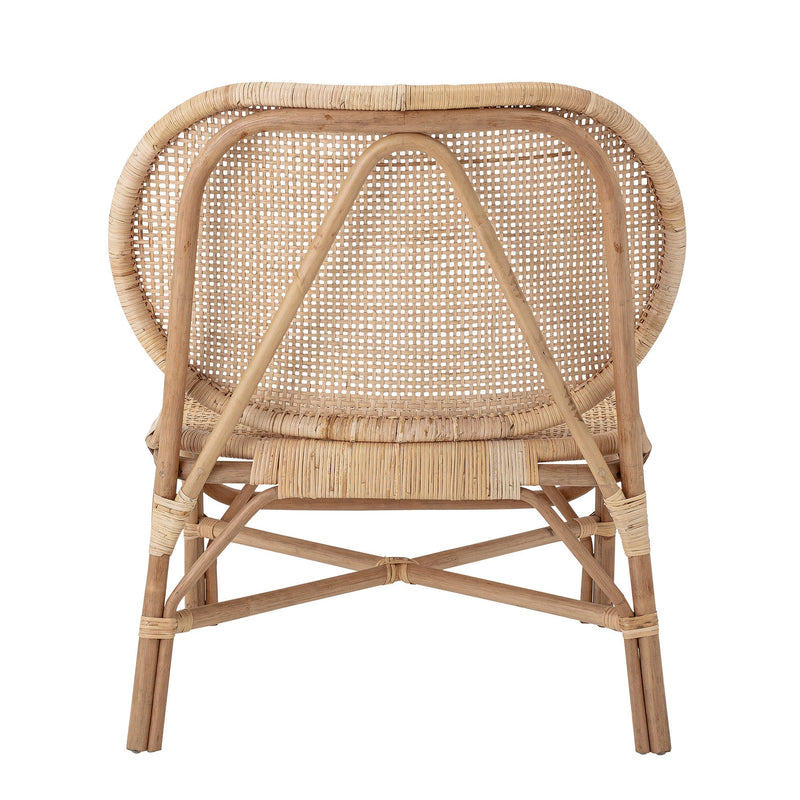 Bloomingville Lounge Sessel Bloomingville Rosen Loungesessel, Natur, Rattan