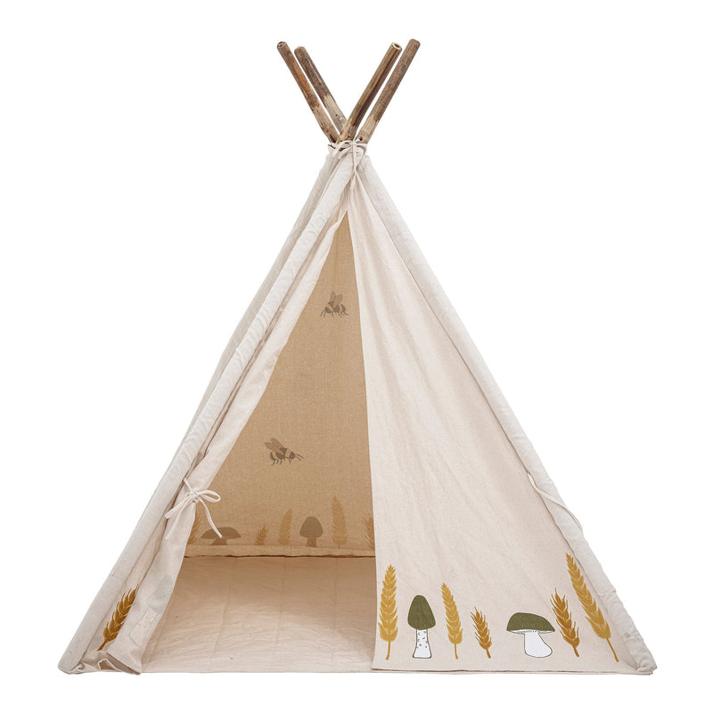 LaLe Living Bloomingville MINI Millo Kinder-Tipi, Natur, Baumwolle