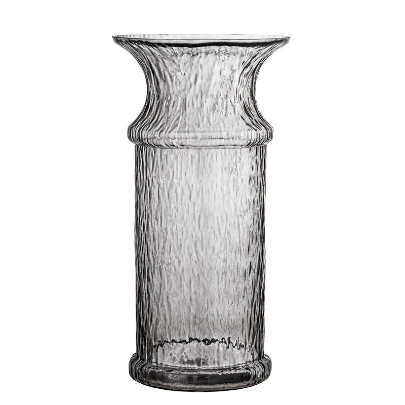 LaLe Living Bloomingville Bloomingville Creative Collection Dida Vase, Grau, Glas